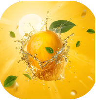 Golden mango beverage